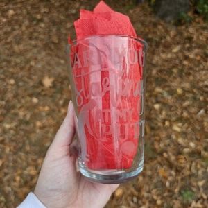 Handmade Beautiful Beacons Are You Staring At My Putt Etched Pint Glass